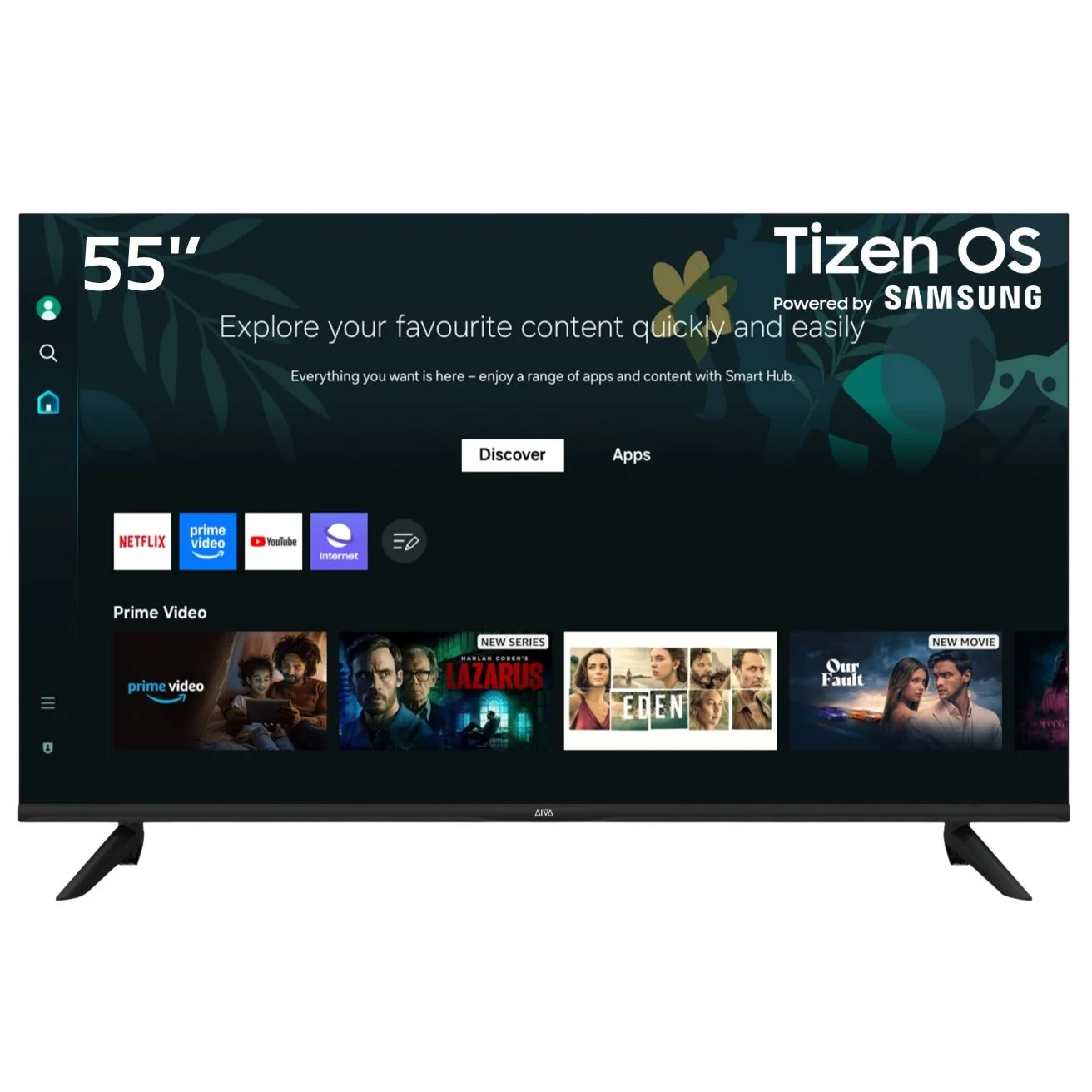 تلوزیون هوشمندSamsung Tizen os 4K UHD